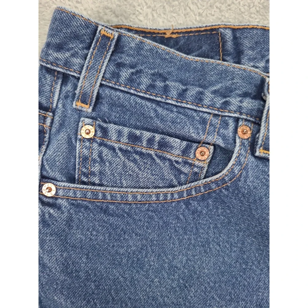 Vintage Levis 517 Boot Cut Jeans Mens 36x36 Blue Denim Made in USA 517-0216